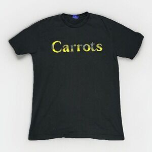 Size Large Men's Carrots Brand Shirt Yellow Plaid And And Black Graphic Tee